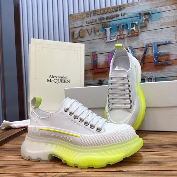 ⚓Alexander McQueen Yellow Casual Sneakers⚓